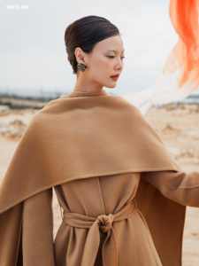 Écharpe Cachemire Hot-Selling Warm Soft Neck Milly Cachemire Scarf 20% Cachemire-80% Laine Emballage personnalisé Exportateur blanc - Product Image 2