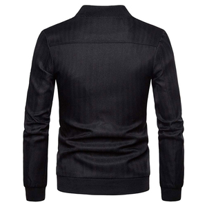 2023 nuevas chaquetas de bombardero de calle para hombre, transpirables, a prueba de viento, con cuello levantado y cremallera de talla grande, precio al por mayor, OEM disponible - Product Image 6