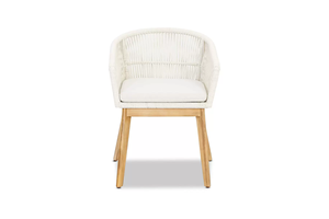 Silla de Comedor Iram Hecha de Madera de Teca Sólida para Exteriores con Acabado Natural - Product Image 6