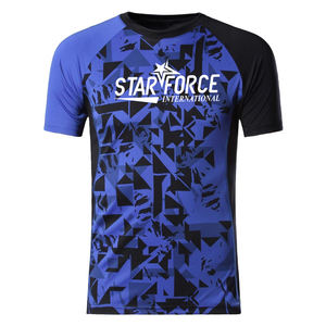 T-shirt surdimensionné Hip Hop en coton Boxy lourd personnalisé en gros T-shirt Vintage Boxy Fit à épaules tombantes sonnerie à sublimation - Product Image 3