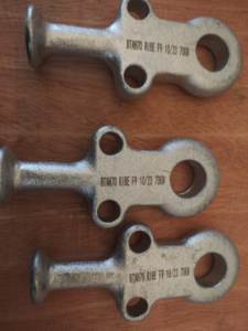 Высоковольтная стальная арматура для воздушных линий электропередачи и подстанций | Вилочные пластины горячего цинкования, стандарт IEC - Product Image 5