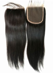 Vente en gros de fermetures en dentelle transparente 4x4, 5x5, 6x6, 7x7 pour cheveux humains indiens vierges Remy, ondulation naturelle, de l'oreille à l'oreille - Product Image 5