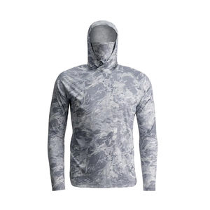 Moda 2025, Jersey de pesca de manga larga para hombre, sudaderas con capucha de verano de secado rápido transpirables, características transpirables de secado rápido, sublimación DTF - Product Image 3