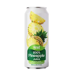 500毫升菠萝汁VINUT热带热卖免费样品，自有品牌，批发供应商 (OEM，ODM)