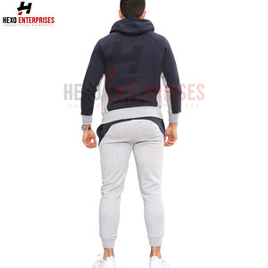 Ropa deportiva personalizada de alta calidad para hombre, recién llegado, chándal de invierno con cremallera, talla XL, ropa de calle cálida, transpirable, de talla grande - Product Image 2