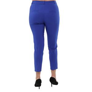 Pantaloni da donna con cuciture in Lycra 42-56 lunghi alla caviglia rossi - Product Image 2