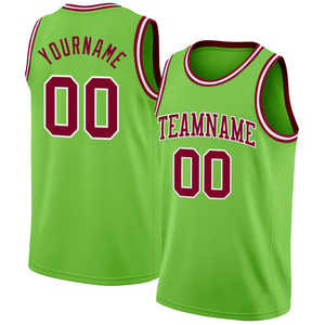 Maillot de sport d'entraînement en gros, maillot de basket-ball personnalisé OEM avec numéros, design respirant, prix - Product Image 5
