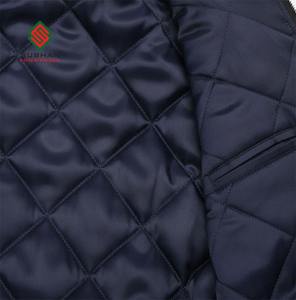 Veste en cuir bleu aviateur à motif en peau de mouton pour homme |   Cuir de mouton fait main |   Vêtement d'extérieur vintage A-2 |   Cadeau pour lui - Product Image 4