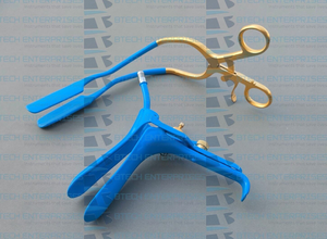 Fórceps de apósito para niños y espéculo vaginal grave y juego de retractor lateral ObGyn Ginecología - Product Image 3
