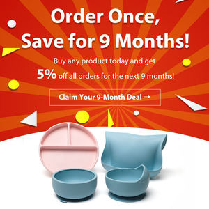 March Expo ถ้วยดูดซิลิโคนลายการ์ตูนสำหรับเด็กทารกปราศจากสาร BPA เป็นมิตรต่อสิ่งแวดล้อมตัวดูดที่ปลอดภัยสำหรับให้อาหารทารกตลาดสหรัฐอเมริกา - Product Image 4