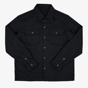 Ropa de trabajo industrial para hombre, camisas de manga corta, uniforme de algodón duradero con opciones de impresión para marcas o promociones - Product Image 1