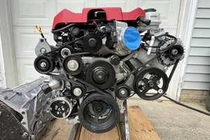 Kit de remplacement complet du groupe motopropulseur d'occasion, moteur V8 suralimenté LSA 6,2 litres haute performance, transmission automatique 6L90E - Product Image 6