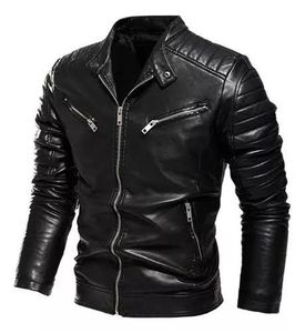 Chaquetas de cuero genuino vintage clásico: una durabilidad básica de moda clásica atemporal elegancia elegante moda mate brillante - Product Image 2