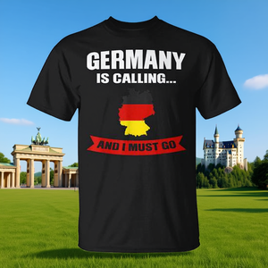 Alemania llama y yo debo ir. Camiseta de Alemania. - Product Image 3