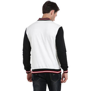 Venta superior Chaqueta Varsity para hombre en estilo único Logotipo personalizado Cuello alto Tela de lona para el invierno Precio bajo - Product Image 3