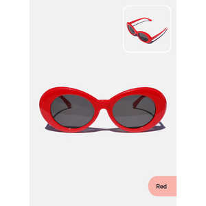 Occhiali Ovali Vintage Retrò alla Moda con Montatura in PC Oro Verde Rosso Marrone, Lenti TAC UV400, Leggeri con Funzione Visione Notturna e Custodia - Product Image 4