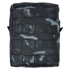 กระเป๋าอเนกประสงค์ MOLLE ขนาดใหญ่ - BTP สีดำ ช่องเก็บของหลักแบบ MOLLE รองรับการใช้งานแบบ MOLLE ได้อย่างสมบูรณ์ กระเป๋า MOLLE ลายพรางแบบกำหนดเอง - Product Image 1
