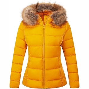 Nouvelle Marque Veste Bomber d'Hiver Personnalisée Femme Luxe Haute Qualité Imperméable Coupe-Vent Ultra-légère Respirante Coton/Nylon/Laine - Product Image 1