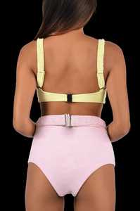 Vestido de playa de una pieza Sexy con cuentas de lentejuelas llamativas personalizadas, decoración de diamantes de imitación, nuevo diseño, listo para usar, salida de playa, Logo frontal - Product Image 4