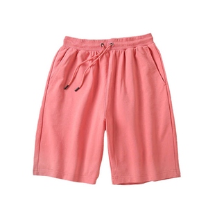 Shorts en toile délavée pour hommes, taille mi-élastique, style streetwear, shorts de jogging en coton pour l'été - Product Image 1