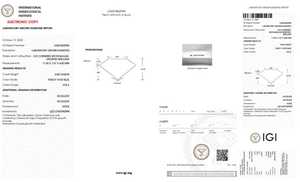 Diamant de laboratoire de 2,5 carats, taille radiant, bleu vif fantaisie, certifié IGI, clarté VS, diamant cultivé en laboratoire, diamant non monté pour bijoux - Product Image 2