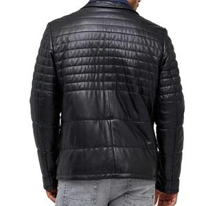 Chaqueta de Motociclista de Cuero Premium para Hombre, Estilo Motero, de Lona, Impermeable, de Piel de Vaca, Invierno 2025 - Product Image 4