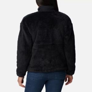 Venta al por mayor en blanco Sherpa Fleece Jacket Custom Zip Up Warm Women Sherpa Fleece Chaquetas para damas - Product Image 4