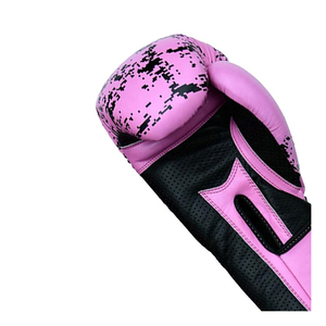Guantes de Boxeo Profesionales 2026, Hechos con Cuero Genuino, Diseño Antideslizante de Dedos Completos, Cierre con Cordones, Color y Talla Personalizables - Product Image 4