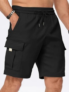 2025 été nouveaux hommes Cargo Shorts haute qualité léger multi-poches décontracté hommes Sports de plein air Jogging pantalons courts - Product Image 3