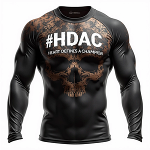 Training Wear Premium <b>BJJ</b> <b>Rash</b> <b>Guards</b> High Quality Customized Digital Print Stretch Lightweight Durable MMA Breathable Anti UV - Product Image 1