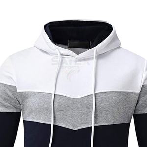 Vente d'usine OEM, sur mesure, 100% coton, décontracté, écologique, respirant, léger, jogging, survêtement pour homme, col à capuche - Product Image 6
