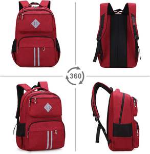 Mochilas Escolares Impermeables para Niños y Niñas, Diseño Multibolsillos con Cierre, Reflectantes, para Primaria y Secundaria, Fabricadas en Vietnam por OEM - Product Image 3