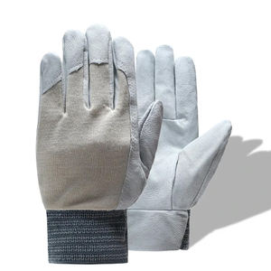 Gants de sécurité industrielle les plus populaires Gants de conduite souples personnalisés en cuir de chèvre Assemblage Construction Protection des mains - Product Image 1