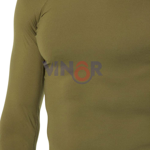 Customizable <b>MMA</b> <b>Rash</b> <b>Guard</b> for Men Slim Fit Long Sleeves O-Neck Breathable and Anti-UV Design Your Own Logo Price - Product Image 3