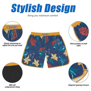 Alta calidad logotipo personalizado verano impreso malla gimnasio pantalones cortos hombres deportes nadar playa poliéster sublimación baloncesto malla pantalones cortos - Product Image 6