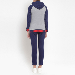 Chándal con cremallera para mujer de diseño personalizado de Direct Factory, conjunto de estilo sólido transpirable para invierno, gran oferta, estampado de logotipo incluido - Product Image 3