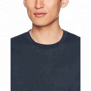 T-shirts personnalisés pour hommes 2025 – Respirants, tricotés, à col contrastant, en coton 100 % durable, vierges, pour impression numérique, design vintage - Product Image 2