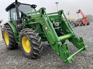 Tractor agrícola original bastante usado 2002 JOHN DEAR 540 Farm con cargador frontal 4x4 Tractor en stock ahora - Product Image 4