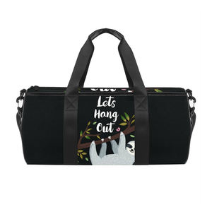 กระเป๋าไปยิมทำจากหนังแท้สำหรับฝึกซ้อมกระเป๋าถือและกระเป๋าโยคะกระเป๋าเป้สะพายหลังแบบมีเชือกดึงพิเศษ - Product Image 4