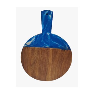 Tablero DE SERVICIO DE MADERA Rectangular al por mayor de alta calidad, artesanías de resina de Ángel, estilo de pintura Artificial, accesorio de comedor para el hogar - Product Image 4