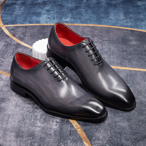 Elegantes Zapatos Oxford de Charol para Hombre, Acabado Espejo, Zapatos Formales de Vestir, Negros, para Boda, Novio, Negocios - Product Image 5