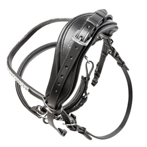 CABALLO Deluxe Crystal ceja banda brida Equitación Jumping Crystal Brida - Product Image 4