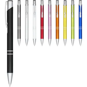 Stylo bille personnalisé en aluminium pour la promotion et le merchandising - Product Image 1