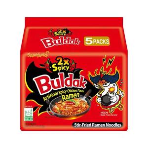 Samyang buldak jajang รสไก่ร้อนราเม็งผัดร้อน5แพ็คขายส่ง - Product Image 1