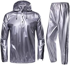 Gym Workout Jacket With Hood Sweat Sauna Suit <b>for</b> <b>Men</b> Sports Fitness Exercise Tops <b>Waist</b> <b>Trainer</b> Body Shaper - Product Image 2