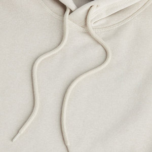 Sweat à capuche oversize vierge de qualité supérieure, épaules tombantes, en molleton bouclette 100 % coton épais, vente en gros pour le marché américain - Product Image 5