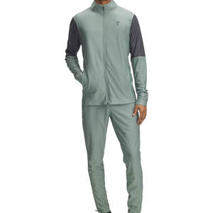 Chándal para correr de invierno para hombre con logotipo personalizado 2025, ropa informal con capucha de patrón sólido con pantalones, chándal en blanco OEM/ODM - Product Image 5