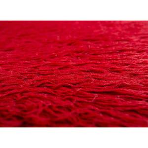 Alfombra de Lana Anudada a Mano Zuri, Diseño Abstracto Sólido, Forma Rectangular, para el Hogar, Pasillo, Entrada - Pae-420 Rojo Naranja 9x12" - Product Image 3