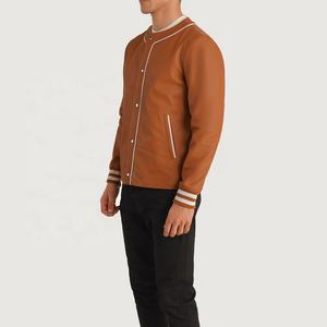 OVO Stanford University Varsity Jacket Manches longues Poignets côtelés Letterman College Jacket 100% Cotton Canvas Winter Front Design - Product Image 1