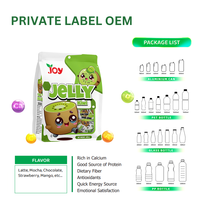 Halal Gmp Iso-Natuurlijke Passievrucht Jelly Candy Gummy Pudding Zakjes-Gratis Monster/Private Label Oem, Vietnam Fabricage
